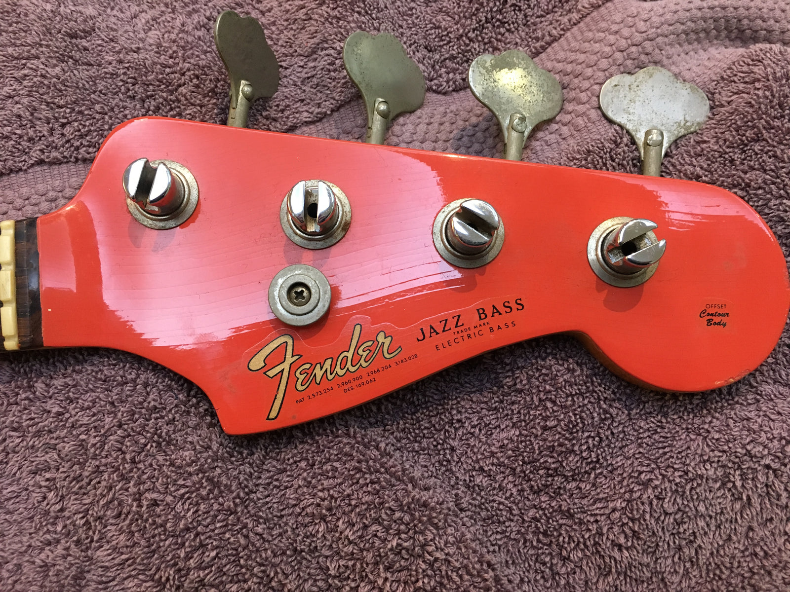 Fender Jazz 1962 Refin