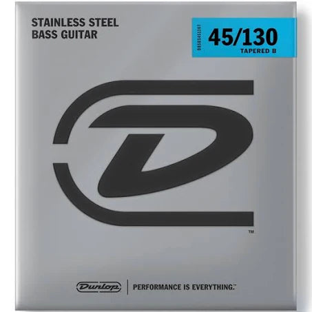 SUPER BRIGHT STAINLESS STEEL TAPERED BASS STRINGS 45-130 | 5-STRING