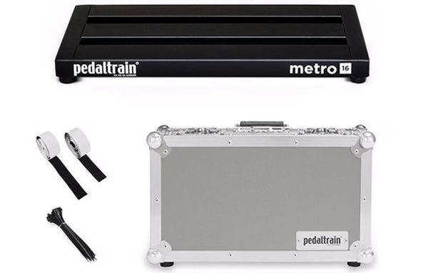 Pedaltrain Metro 16 with Tour Case - The Bass Gallery