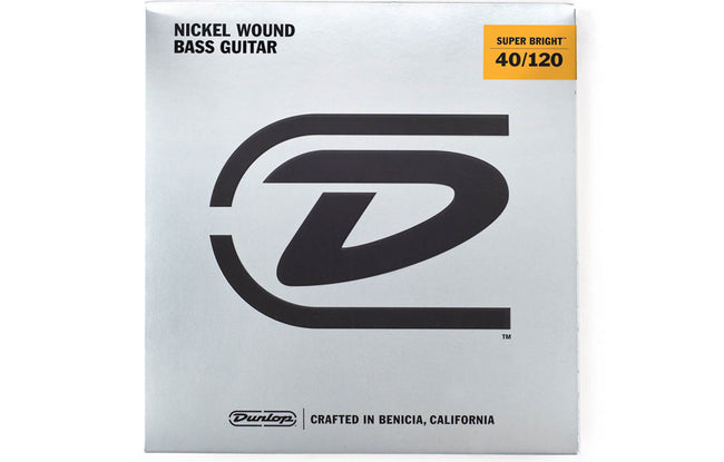 Dunlop Super Bright Nickel Wound Bass Strings (5 String Set) - The Bass Gallery