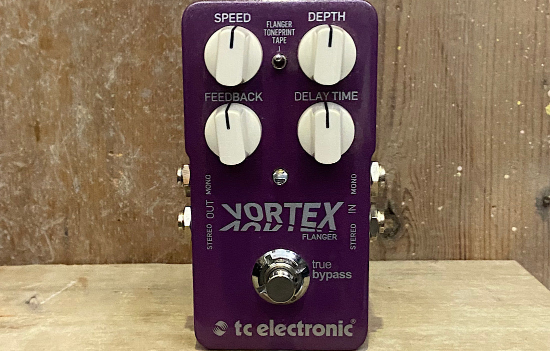 TC Electronic Vortex Flanger – The Bass Gallery