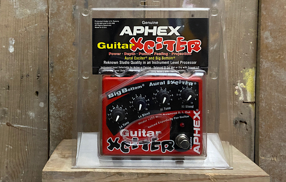 aphex exciter pedal Aphex Guitar Xciter – The Bass Gallery