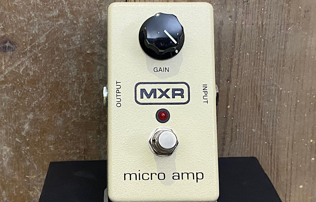 MXR Micro Amp - 配信機器・PA機器・レコーディング機器