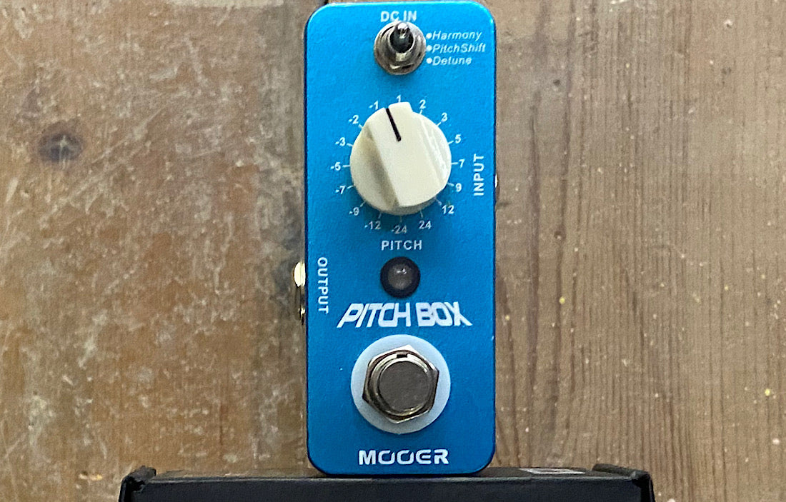 pitch shifter pedal bass Mooer MPS1 Pitch Box Harmony Pitch-Shift Pedal – The Bass Gallery
