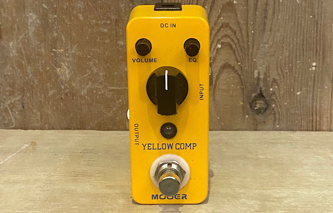 mooer compressor pedal Mooer Yellow Comp – The Bass Gallery