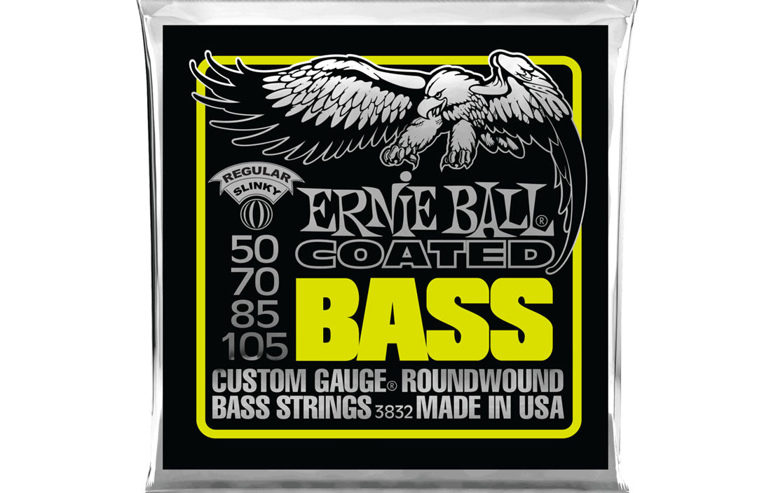 Ernie Ball Super Slinky Coated 45-105 - The Bass Gallery