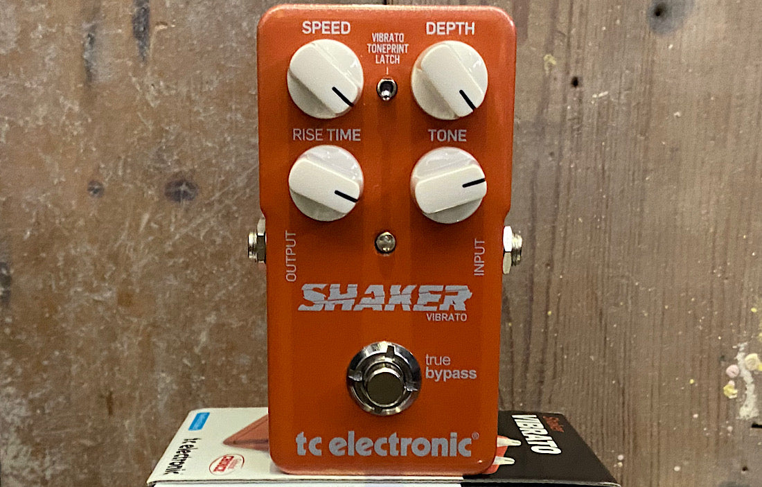 TC Electronic Shaker Vibrato Pedal The Bass Gallery TC Electronic Shaker Vibrato Pedal The Bass Gallery