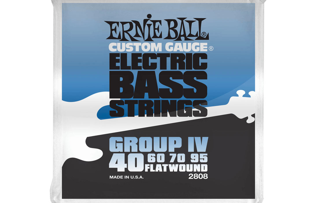 Ernie Ball Flatwound Group IV 40-95 - The Bass Gallery
