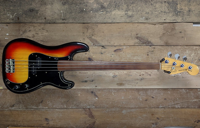 Fender Precision bass Fretless 1978