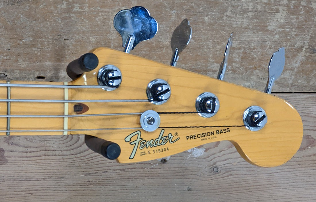 Clam manly Woman Fender precision bass 1983 – The Bass Gallery