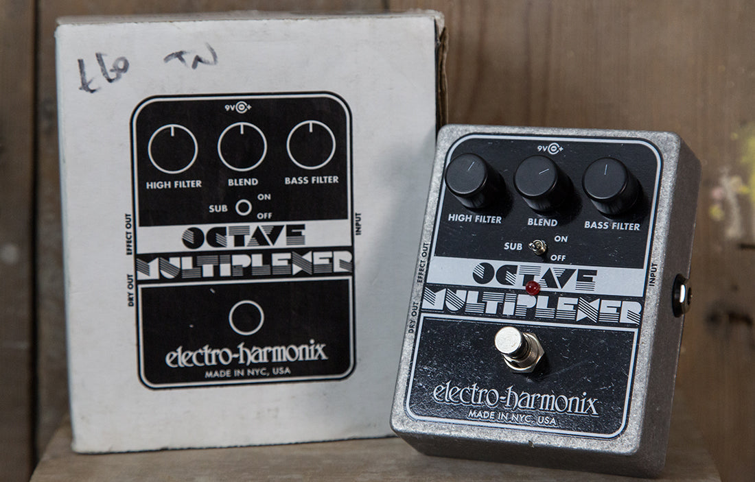 electro harmonix octave pedal Electro Harmonix Octave Multiplexer – The Bass Gallery