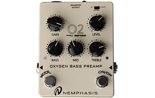 Nemphasis 02 Oxygen Bass Preamp Pro Series - The Bass Gallery
