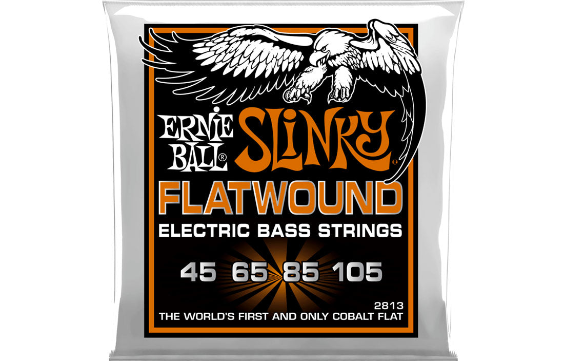 Ernie Ball Regular Slinky Flatwound 45-105 - The Bass Gallery