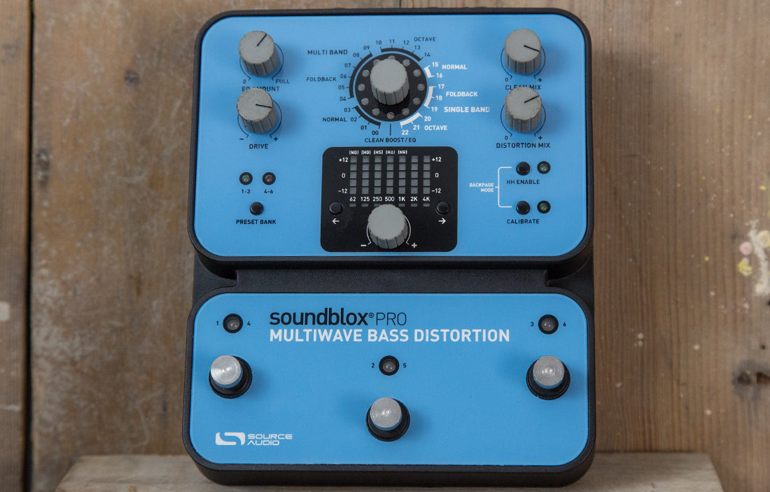 ベース SourceAudio Multiwave Bass Distortion Soundblox Pro Multiwave Bass Distortion - Source Audio Website