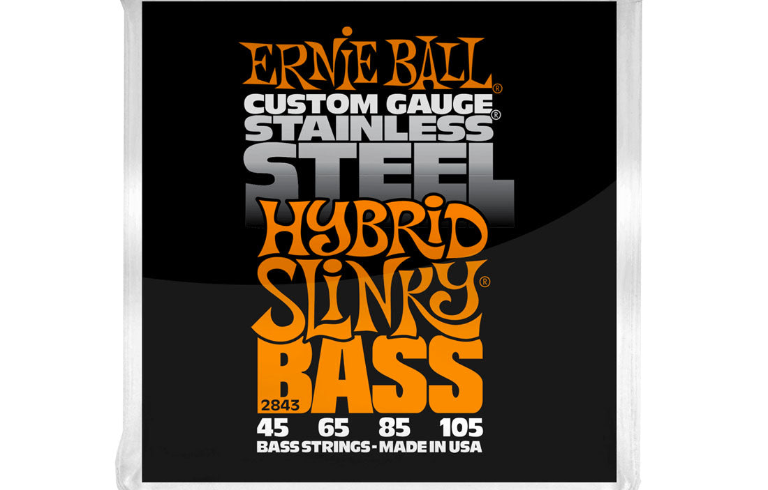 Ernie Ball Hybrid Slinky Stainless Steel 45-105 - The Bass Gallery