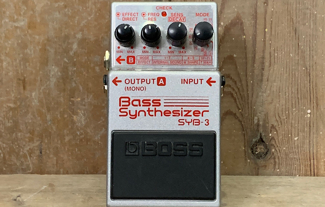 Boss SYB-3 bass synthesizer – The Bass Gallery
