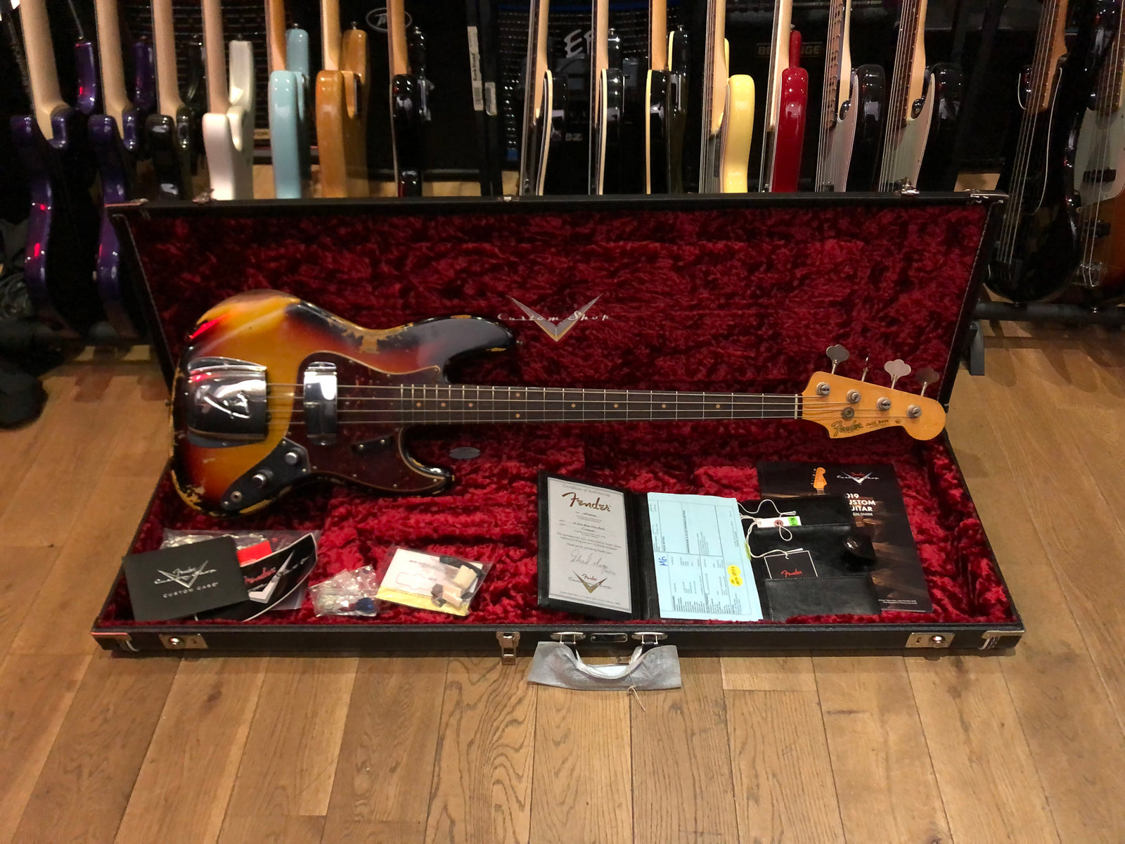 Fender Custom Shop ’61 Relic Jazz Bass