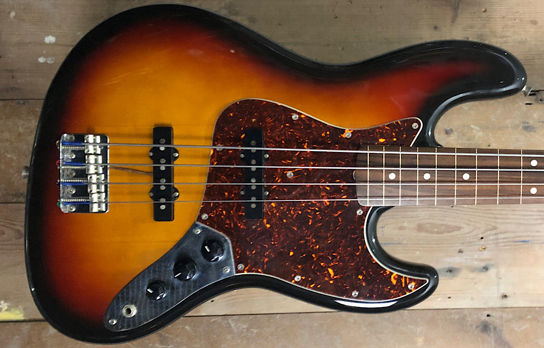 Fender JB-62 FL Fretless Jazz Bass Reissue MIJ 1989 – The
